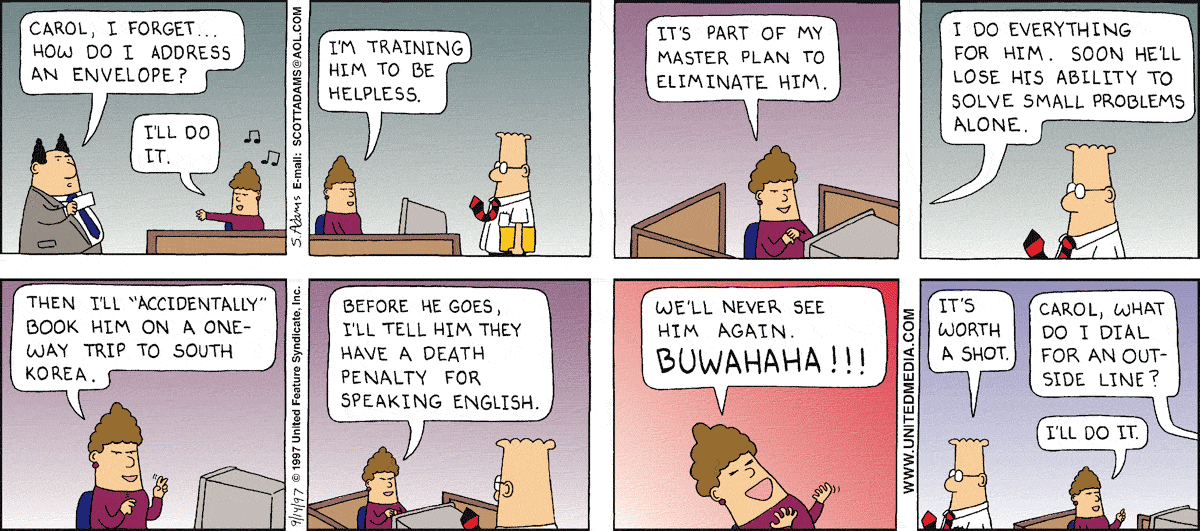Dilbert Cartoon